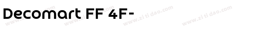 Decomart FF 4F字体转换